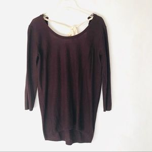 Aritzia Babaton  Oversized Tie back Sweater